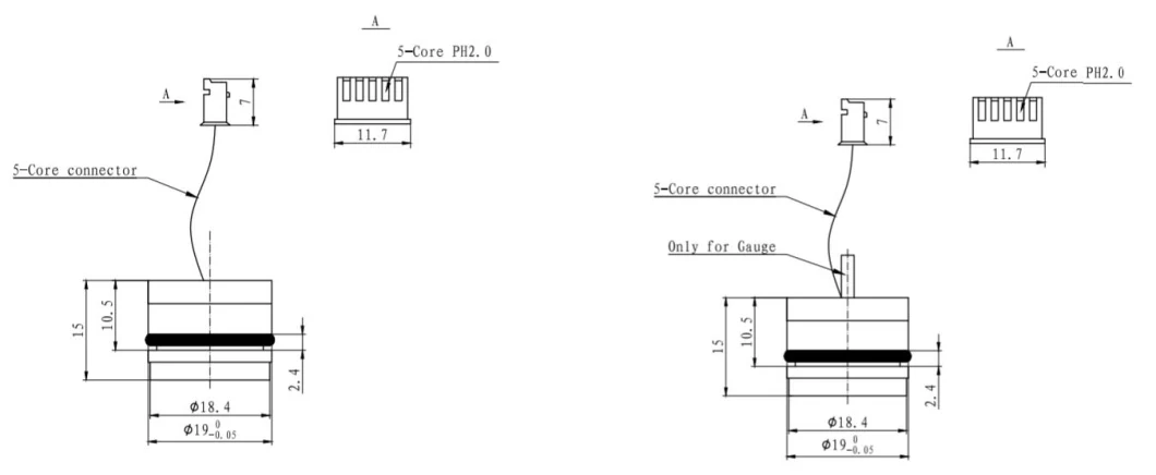 MicroSensor MPM3801 Digital IIC I2C Pressure Sensor for Liquid Pressure Measurement