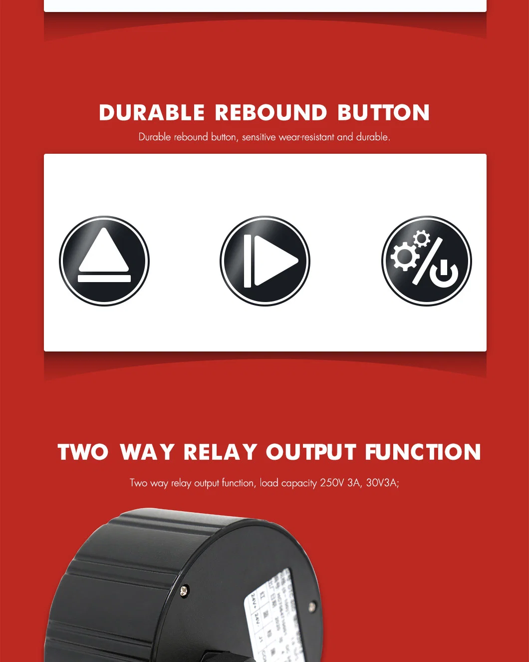 High Quality Digital Temperature Pressure Gauge Temperature Controller